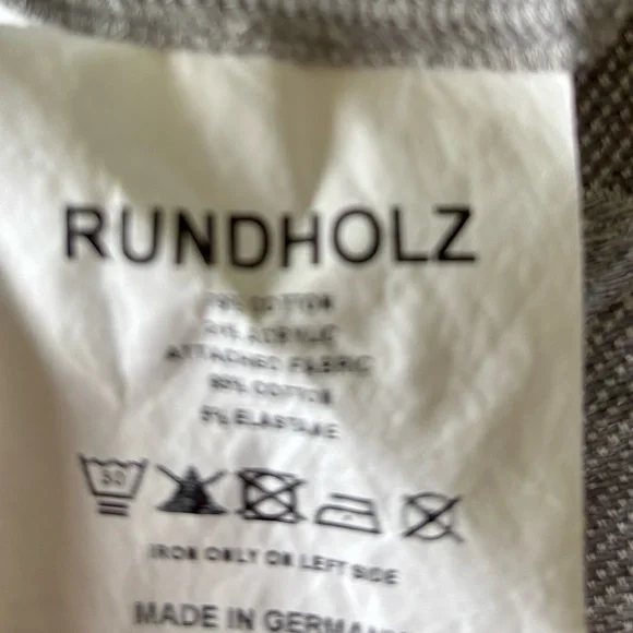 Rundholz Gray Patterned Button-Up Jacket - Picture 6 of 7